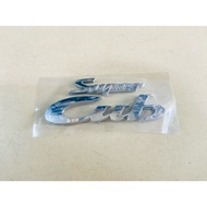 Bộ Tem dán xe chữ nổi dán bửng + cốp bình Super Cub 125 hàng loại ĐẸP