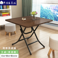 One Piece Dropshipping Foldable Table Side Stand Dining Table Simple Home Small Square Table round Table Stall Convenient Dining Table