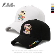 Crayon Shin chan Dessert Pattern Baseball Cap Trendy Cartoon Hat Men Sun Protection Cap 5.29