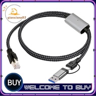 Type-C to RJ45 Ethernet Cable Adapter Cable USB-C to RJ45 Ethernet Cable USB-C to RJ45 Cable