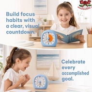 MALCOLM1 Visual Timer, Timer Reminder 60 Minute Kitchen Cooking Timer, Portable Visualization Time M