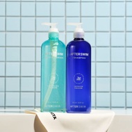 [1+1]AFTER SWIM Shampoo & Body Wash 500ml – Chlorine Removal, Hair & Skin Care for Swimmers