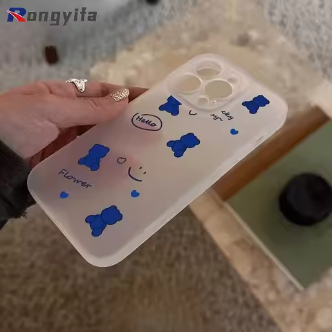 Cute Puppy Ice Fog Phone Case For Vivo S30 V40 V30 V29 V27E S1 Y300 Plus Y200i T4X T3 Ultra Lite T3X