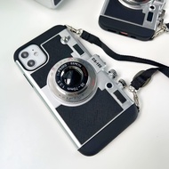 [i17] E5S8&T5 Emily Camera Case Shoulder Strap iPhone With Neck For X-15Plus 17Pro 17Promax