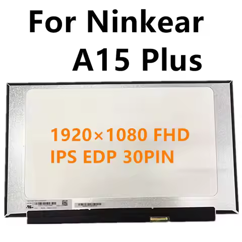 For Ninkear A15 Plus (16+512) R7 5700U Vega 8 laptop LCD screen replacement 15.6 inch 60Hz 1920×1080