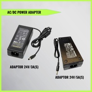 AC POWER 24V 2A 3A Power Adapter Power Supply 65W 5.5x2.5mm | ADAPTOR 24V/3A(S)
