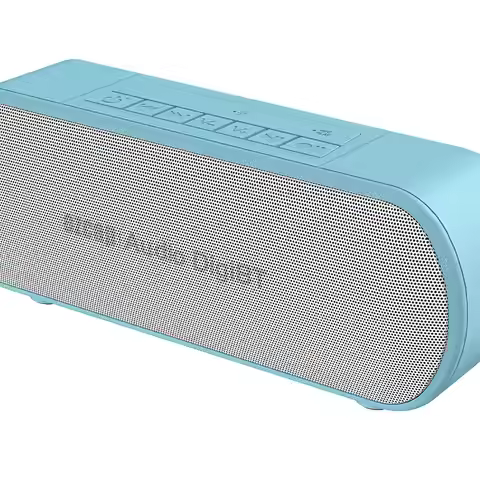 Bluetooth Speaker W/Recorder Portable PA System Radio Rechargeable Sound System MP3 Digital Audio Pl