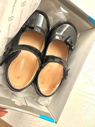 (只着左一日) Nono house 女童返學漆皮黑鞋 black leather shoes