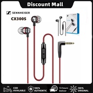 NEW Original Sennheiser CX300S 3.5mm Wired Headphones Precision Bass Driven Canal Earbuds Earphones 