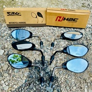 H2c Crg Side Mirror YAMAHA/HONDA with Logo