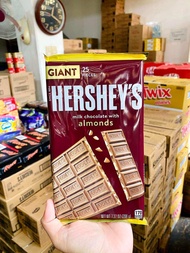 hersheys giant milk chocolate / special dark chocolate / milk chocolate with Almond