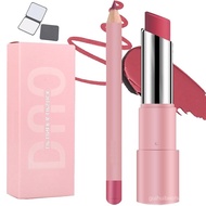Joyeloo Lip Balm, Joyeloo Lip Glaze, Pink Drip Lip Gloss with 24hrs of Smooth, Waterproof Lip Balm, 