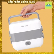 Chefman CM - 121i Lunch Box - 2 Convenient Compartments To Heat Food In Just 20 Seconds