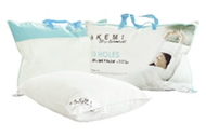 Akemi หมอนหนุน Sleep Essentials 10 Holes Loft Fibre