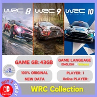 WRC Collection WRC 8 WRC 9 WRC 10 (Nintendo Switch) Permainan Muat turun Digital Switch Digital Down