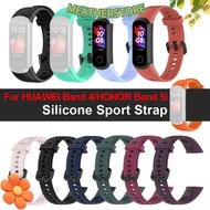 KEATHS Silicone Strap Smart Watch Accessories Bracelet Wristbands Soft for HUAWEI Band 4 ADS-B29 Hon