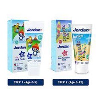 JORDAN Oral Care Kids Toothpaste Step - Toothpaste
