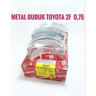 TOYOTA Metal Seat Landcruiser 2F 0.75 Main Bearing Fj40 0.75 Taiho BrandTOYOTA made in japan