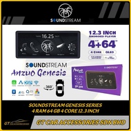 SOUNDSTREAM GENESIS SERIES 4 RAM 64 GB 12.3 INCH 4 CORE QLEDSCREEN / 4G / DSP / 360 / SPLITSCREEN / 