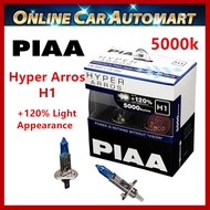 PIAA Hyper Arros 5000K Halogen Bulb H1,H3,H4,H7,H8,H11,HB3,HB4