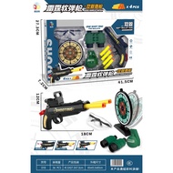 Children's Toy Gun Revolver Soft Bullet Gun Outdoor Toy for Boys Gift Box Night Market Stall Boxed Wholesale
