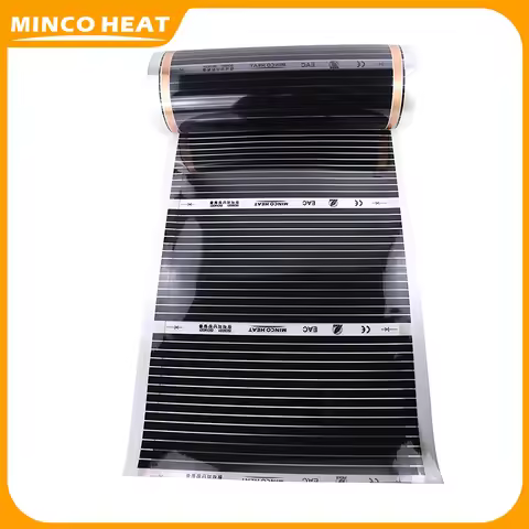 Minco Heat 200~240V 50/60Hz 220w/㎡ 220V 50/100cm Width 0.25~0.5 Square Meters Infrared Energy Saving