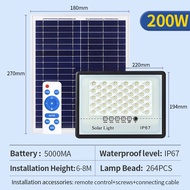 Solar Flood Light Outdoor Solar Waterproof Light 500watts Lamp Led Light With Cable Street Light Wal