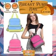 [DOUBLE LAYER] Vcool Cooler Bag Cooler Bag Breastmilk Cooler Bag Cooler Bag for Breastmilk Bag Breas