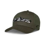 [German Louis] Alpinestars Canyon Motorcycle Rider Hat Green Juki Casual Trendy A Star Baseball Cap 