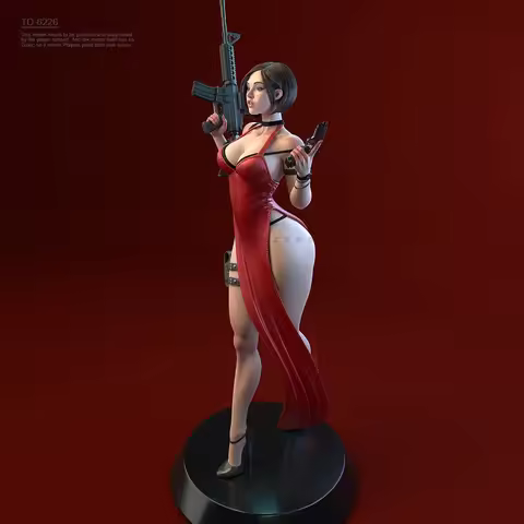 The height of man 50MM 75MM 90MM Resin model kit Colorless self-assembly （3D Printing ） TD-6226/3D