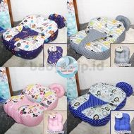 Sofa Bayi Jumbo Multifungsi Dengan Gesper Pengaman Free Bantal Peyang dan Tas Mika [ Merk BabyShip ]