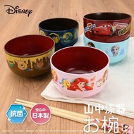 Made In Japan Disney Bowl Antibacterial Heat-Resistant Yamaaka Lacquerware Cartoon Tableware Children Miso Soup Children's Fujitsu Sales