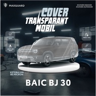 BAIC BJ 30 Transparent Car Cover - Quality Plastic Car Cover, Waterproof and Maximum Protection