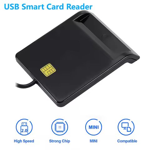 UTHAI X02 USB SIM Smart Card Reader For Bank Card IC/ID EMV SD TF MMC Cardreaders USB-CCID ISO 7816 