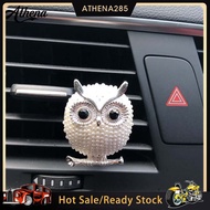 Athena➤Owl Faux Pearl Car Auto Air Vent Outlet Freshener Fragrance Perfume Clip Decor
