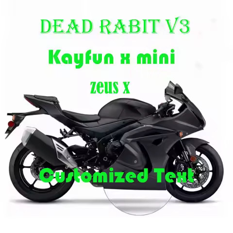 Motorcycle Vinyl Sticker Decorative Reflective Car Logo Body Decals for siren v2 4 dvarw mtl fl Bers