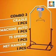 (READY STOCK) STAND + MOTOR + 7SRPING / Buaian Bayi / Buaian Baby / Baby Spring Cot Stand / Elektrik