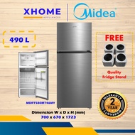 [FAST SHIPPING] MIDEA 2 Door Inverter Frost Free Refrigerator Fridge 200L 240L 490L MDRT267MTB30 MDR
