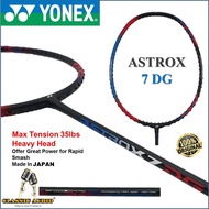 CA YONEX Yonex Astrox 7DG + Cover Badminton Racket Single 100% Carbon Racket With String Advice 20-3