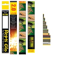 (COD ONLY) EXOTERRA REPTI GLO 2.0 LINEAR FLUORESCENT BULB UVB 2% PT2153 / 30W / T8 / 90CM