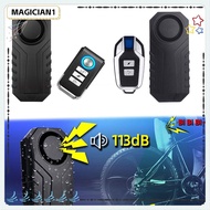 MAGICIAN Vehicle Security Alarm System, Wireless 113dB Bike Alarm Bell, Home Decoration Waterproof S