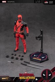 兩隻加埋 中動死待 狼人ZZ Toys Marvel Deadpool & Wolverine 1/10 Scale +有缺憾war machine 