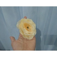 Bunga Mawar Jumbo 8Cm/ Bunga Artificial/Bunga Mawar Backdrop/Mawar