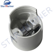 SALE 6J8-11631 Piston Kit STD 6J8-11610 For Yamaha outboard engine 2-stroke 25HP 30HP piston 6J8-116