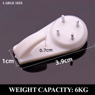 [ReadyStock]Large Seamless Nail Hanging Wall Hook Photo Wall Wedding Hook Invisible Nail Photo Frame