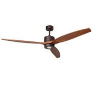 MT Edma 60in Preston Kipas Angin Lampu Gantung Plafon dengan LED GX53 8W dan Remote Control