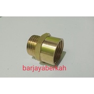 Uk BRASS SHORT Sokran 1/2 X 1/2 / Short Sokan 1/2