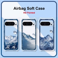 For Google Pixel 9 Pro XL Phone Case Pixel9 Transparent TPU Soft Cover For Google Pixel 8 Pro Shell 