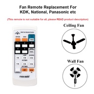 (Local Seller) Fan Remote Replacement For KDK remote &amp; others (Kindly READ product description before buying)