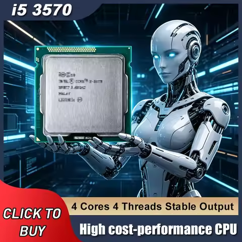 For Intel Core i5 3570 Processor CPU 3.4Ghz 4-Core LGA 1155 Bulk